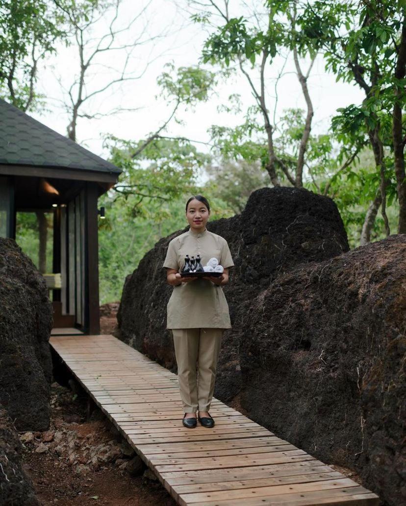 The Postcard Hideaway, Netravali Wildlife Sanctuary, Goa Otel Vichondrem Dış mekan fotoğraf